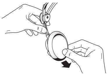 SENNHEISER HME 46-3S - Remplacer les coussinets d'oreilles - 1
