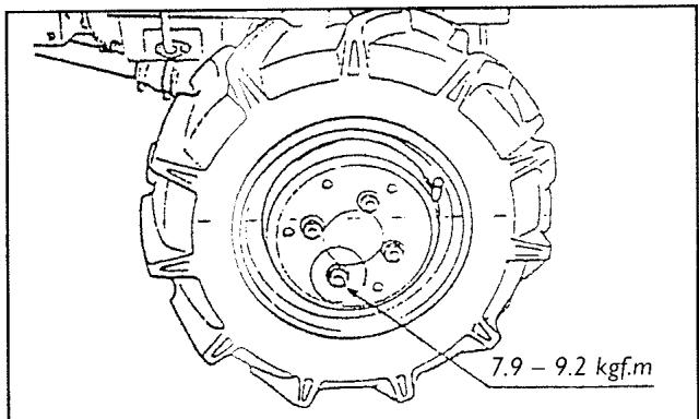 KUBOTA B1400 - - ROUES PNEUMATIQUES ET VOIES - 3