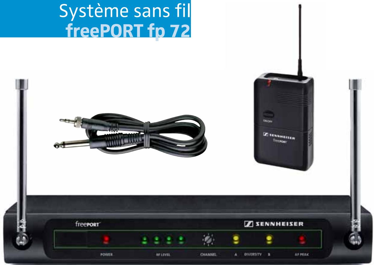 SENNHEISER FREEPORT FP 72 - Système sans fil freePORT fp 72 - 1