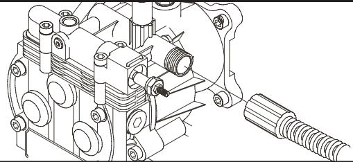 BRIGGS & STRATTON BRIGGS & STRATTON 2700 PSI - Conecte Manguera y Suministro de Agua a Bomba - 2