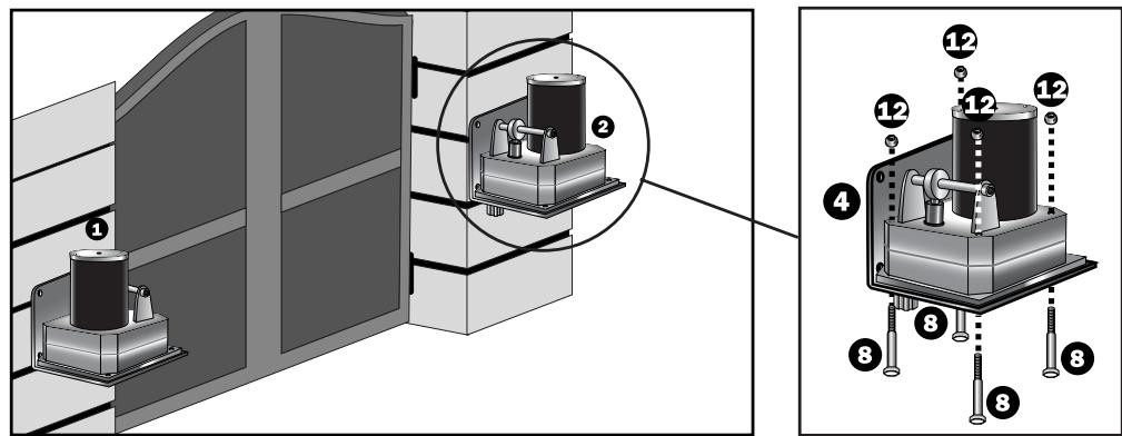 AVIDSEN ASTRELL 120 - · Cas d'une ouverture vers l'extérieur - 5