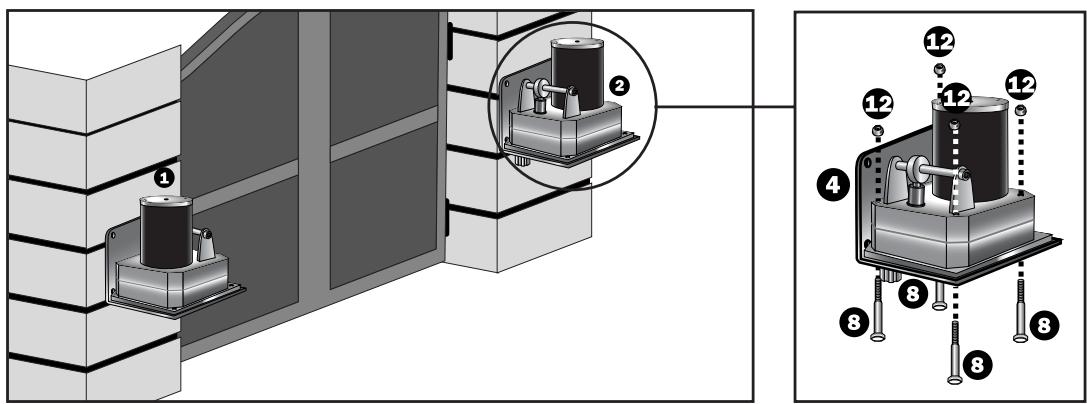 AVIDSEN ASTRELL 120 - · Cas d'une ouverture vers l'intérieur - 6