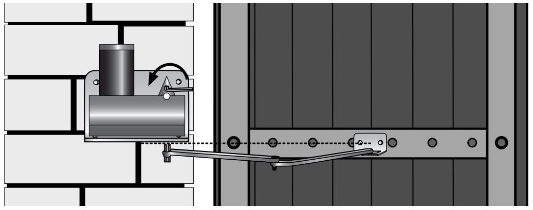 AVIDSEN ASTRELL 120 - · Cas d'une ouverture vers l'intérieur - 12