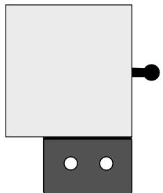 AVIDSEN ASTRELL 120 - · Cas d'une ouverture vers l'extérieur - 1