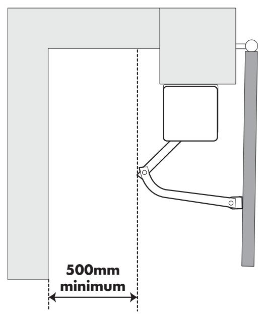AVIDSEN ASTRELL 120 - - Pour une ouverture vers l'intérieur - 1