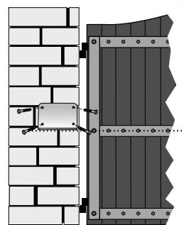AVIDSEN ASTRELL 120 - · Cas d'une ouverture vers l'extérieur - 4