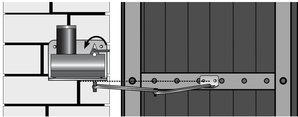 AVIDSEN ASTRELL 120 - · Cas d'une ouverture vers l'extérieur - 12