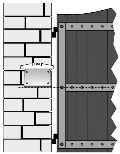 AVIDSEN ASTRELL 120 - · Cas d'une ouverture vers l'intérieur - 2