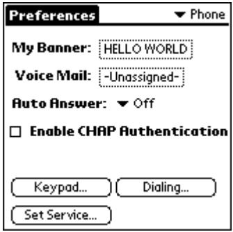 KYOCERA 6035 - Pour régler les préférences du téléphone - 3