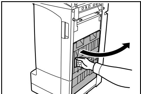 KYOCERA DF-760 - Caricamento del contentatore della cartuccia pinzatrice A - 2