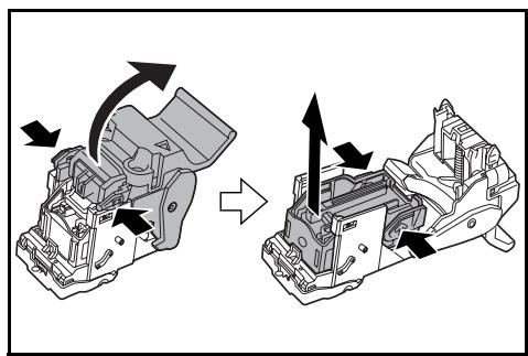 KYOCERA DF-760 - Nachfüllen der Heftklammermagazinhalterungen B/C (Sonderzubehr) - 3