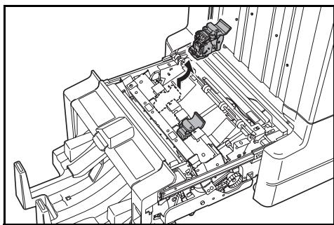KYOCERA DF-760 - Réapprovisionnement du porte-cartouche d'agrafes B/C (en option) - 2
