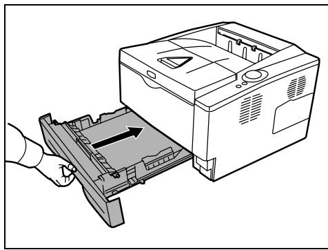 KYOCERA FS-1300D - Chargement de papier dans le bac - 10