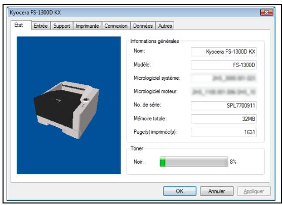 KYOCERA FS-1300D - Quitter Configuration Tool - 1