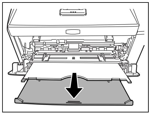 KYOCERA FS-1300D - Chargement de papier dans le bac multifonction - 3