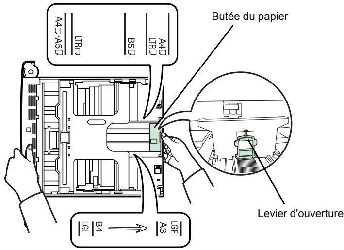 KYOCERA FS-6950DN - Chargement de papier dans le bac - 7