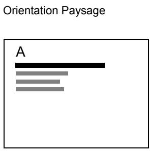 KYOCERA FS-6950DN - Orientation de l'impression - 2
