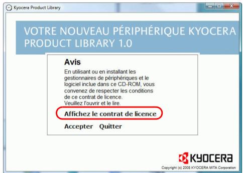 KYOCERA FS-C5250DN - Installation du logiciel sous windows - 4