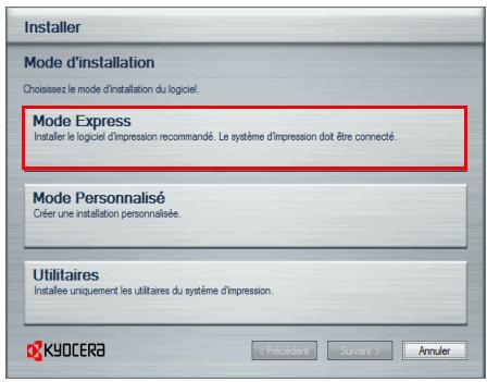 KYOCERA FS-C5250DN - Installation du logiciel sous windows - 6
