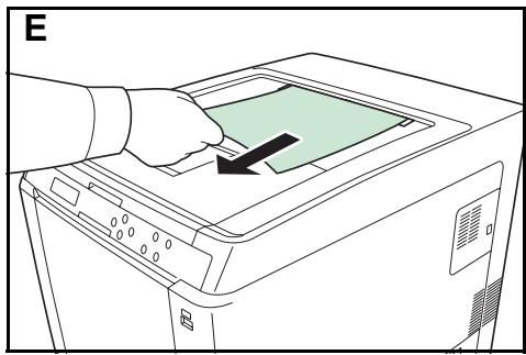 KYOCERA FS-C5250DN - Bourrage de papier dans l'imprimante - 6