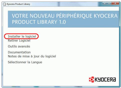 KYOCERA FS-C5250DN - Installation du logiciel sous windows - 5