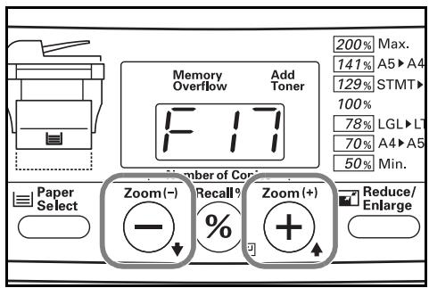 KYOCERA KM-1500 - Sélection de l'ordre dans l'arrangement 4 en 1 - 3