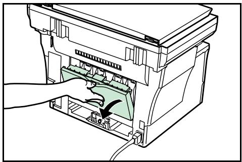 KYOCERA KM-1500 - Bourrage de papier dans la section d'éjection du papier - 1