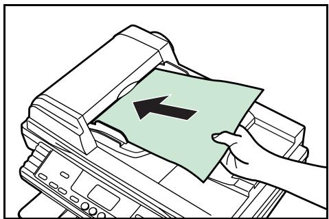 KYOCERA KM-1500 - Bourrage d'original dans le processeur de document en option - 7