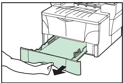 KYOCERA KM-1500 - Bourrage de papier dans une cassette - 1