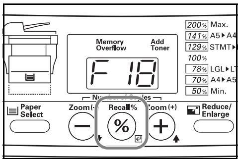 KYOCERA KM-1500 - Sélection de la ligne de démarcation - 4