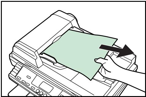 KYOCERA KM-1500 - Bourrage d'original dans le processeur de document en option - 1