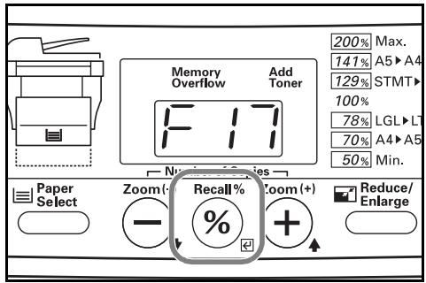 KYOCERA KM-1500 - Sélection de l'ordre dans l'arrangement 4 en 1 - 4