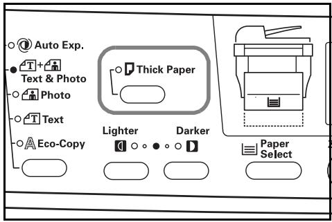 KYOCERA KM-1500 - Mode de papier épais - 1