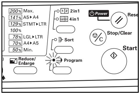 KYOCERA KM-1500 - Enregistrement du programme - 2