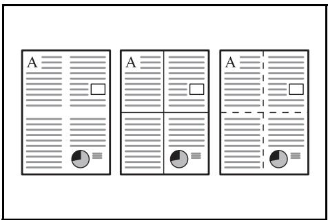 KYOCERA KM-1500 - Sélection de la ligne de démarcation - 1