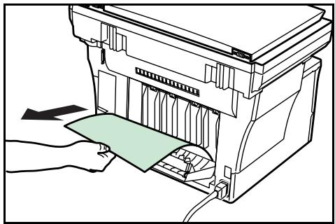 KYOCERA KM-1500 - Bourrage de papier dans la section d'éjection du papier - 2