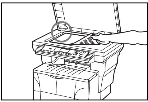 KYOCERA KM-1500 - Mise en place d'un original - 1