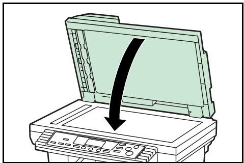 KYOCERA KM-1500 - Bourrage d'original dans le processeur de document en option - 6