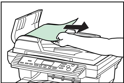 KYOCERA KM-1500 - Bourrage d'original dans le processeur de document en option - 3