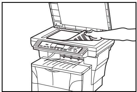 KYOCERA KM-1500 - Mettre le ou les originaux en place. - 1