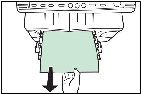 KYOCERA KM-1500 - Bourrage de papier dans le plateau d'alimentation manuelle - 1