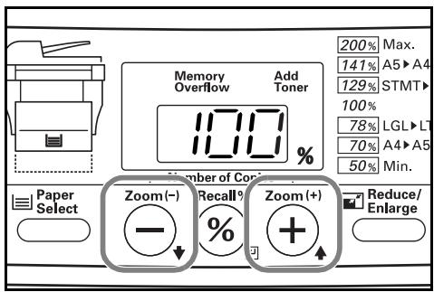 KYOCERA KM-1500 - Mode de copie zoom - 3