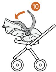 STOKKE IZISLEEP - Az üles használata a Stokke® Xplory® + Stokke® Crusi babakocsival - 3