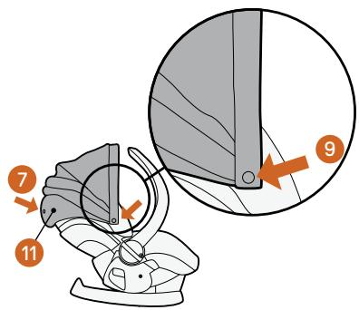 STOKKE IZISLEEP - Montage des Sonnenschutzes - 2