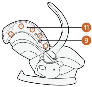 STOKKE IZISLEEP - Rimozione della copertura superiore (11): - 1
