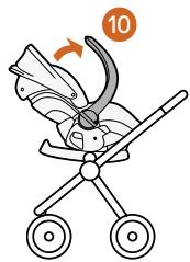 STOKKE IZISLEEP - Retrait d'une pousette - 1