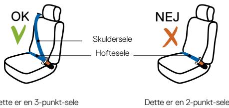 STOKKE IZISLEEP - Vigtig: Rigtig sikkerhedssele - 1