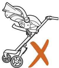 STOKKE IZISLEEP - Istuimen käytto Stokke® Xplory® + Stokke® Crusi -rattaissa - 4