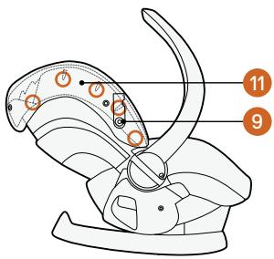 STOKKE IZISLEEP - Entfernen des oberen Bezugs (11): - 1