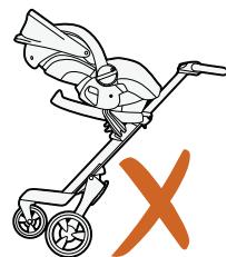 STOKKE IZISLEEP - Uporaba sedeža z vozičkom Stokke® Xplory® + Stokke® Crusi - 4